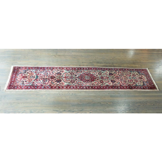 Mid-20th Century Persian Tabriz Runner For Sale In Chicago - Image 6 of 16