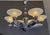 Magnificent Art Deco Chandelier by Ateliers Petitot & Ezan, France (Jean Gauthier) Circa 1935 Six-arm star-shaped model...