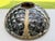1960s 1960s Tiffany-Style Iridescent Glass & Bronze Turtleback Tile 26" Shade (Shade Only) For Sale - Image 5 of 18