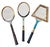 Mid 20th Century Set of 3 Vintage Wooden Tennis Rackets - Tad Imperial, Spalding Pancho Gonzales Signature & Doris Hart Signature + Original Press | Circa 1955–1969 For Sale - Image 5 of 5