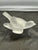 The Lalique France Frosted Crystal Sparrow "Coléreux" Angry Bird Figurine #11633 is a collectible figurine of a hand-...