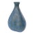 Marcello Fantoni Vase C. 1950s Signed Modernist Textured Volcanic Glazed Ceramic For Sale
