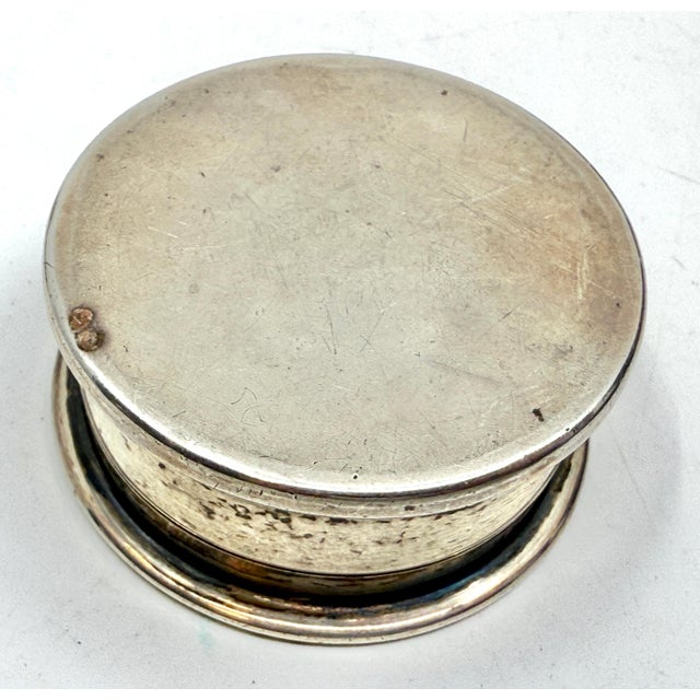 1910s Lovely Silver and Horn Snuff or Trinket Boxes For Sale - Image 13 of 18