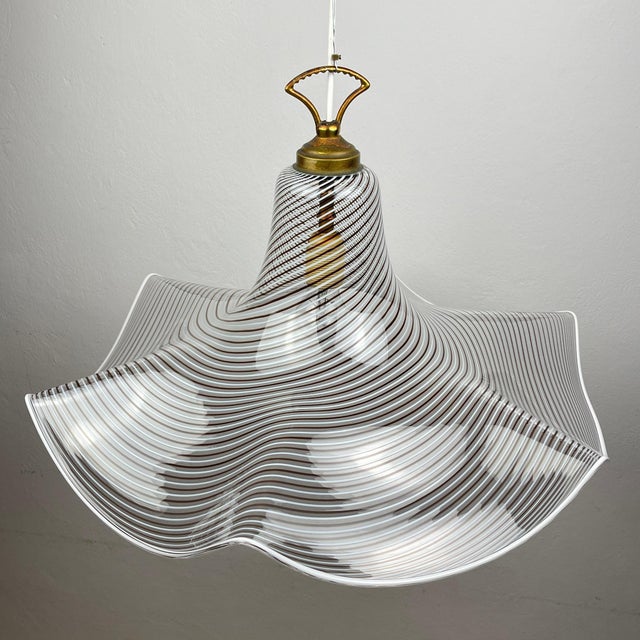 Murano Glass Pendant Lamp, Italy, 1970s For Sale - Image 15 of 15