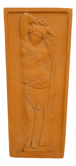 Unknown, Bas-Relief of a Woman, 1960s, Terracotta