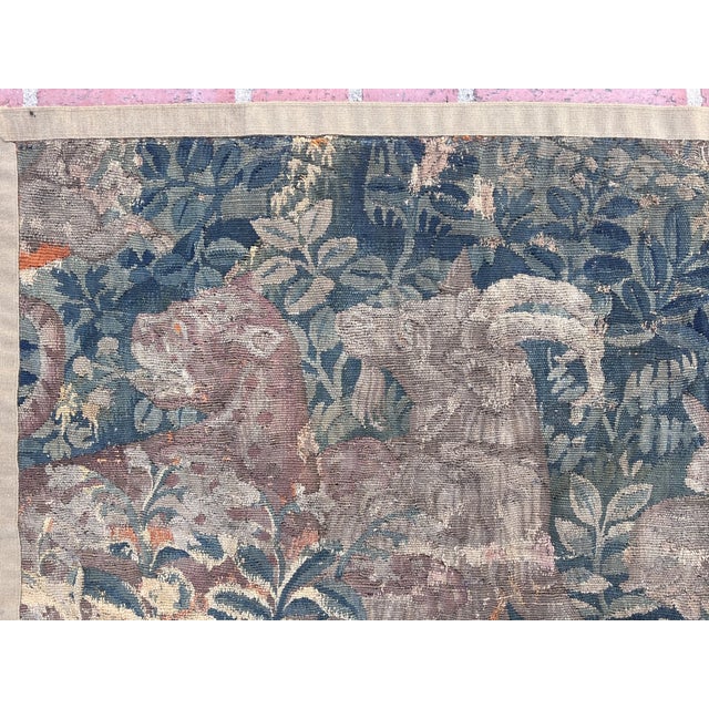 17th-Century Tapestry With Animals For Sale In Los Angeles - Image 6 of 8