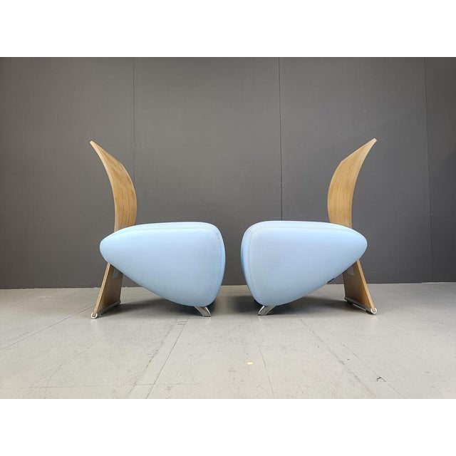 Bobo Lounge Chairs by Dietmar Scharping for Dauphin, 2000s, Set of 2 For Sale - Image 4 of 10