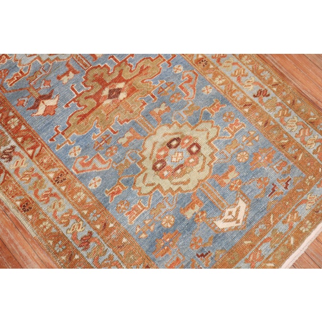 Early 20th Century Zabihi Collection Persian Malayer Small Runner - 3'4" x 6'10" For Sale - Image 4 of 7