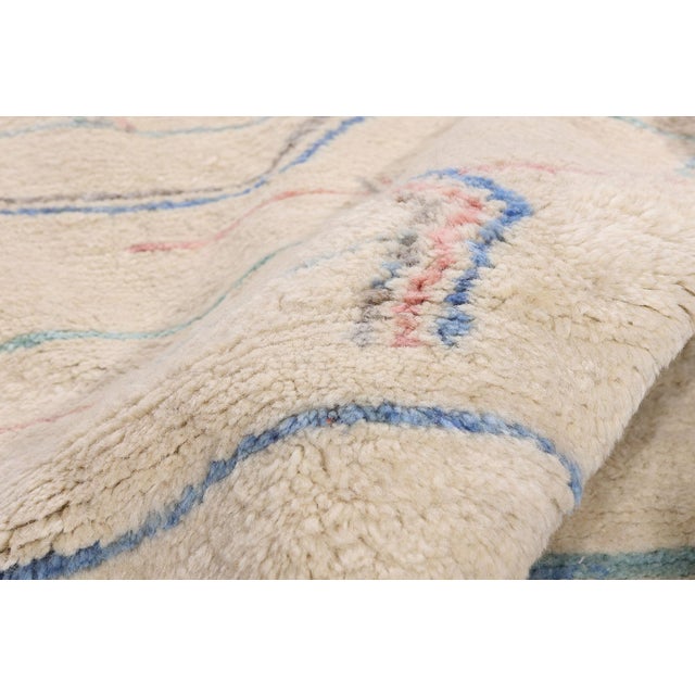 Organic Bauhaus Moroccan Rug, 10'05 X 13'01 For Sale In Dallas - Image 6 of 10