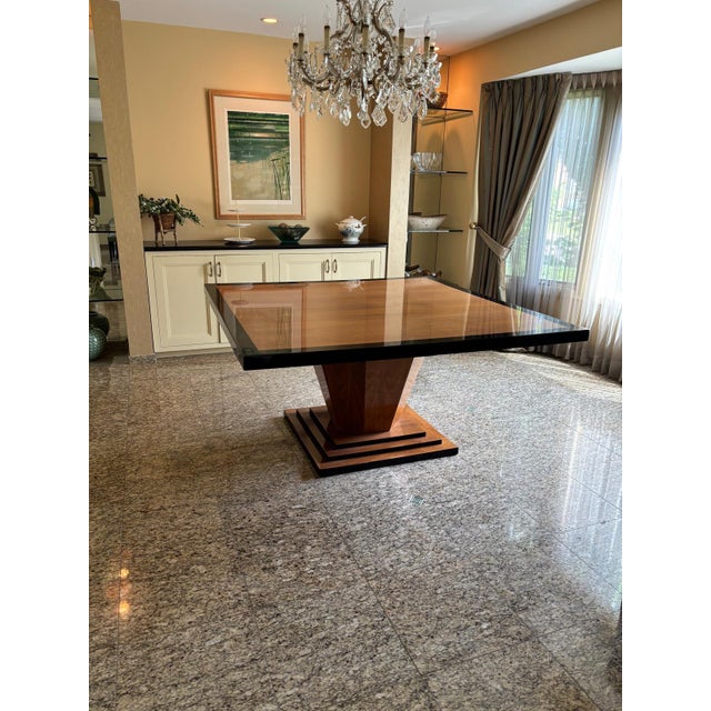 Vintage Dakota Jackson Inspired Modern Dining Table For Sale - Image 10 of 12