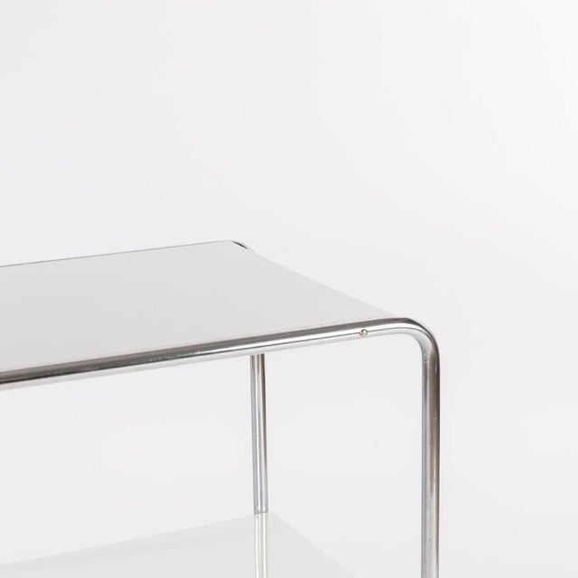 Marcel Breuer White Shelf by Marcel Breuer, 1930s For Sale - Image 4 of 5
