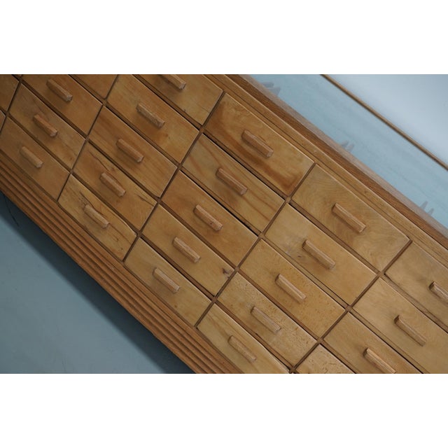 British Maple and Oak Haberdashery Cabinet or Shop Counter, 1930s For Sale - Image 12 of 18