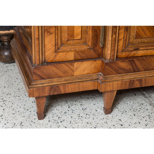 Early 19th Century 19th Century French Cabinet With Marble Top For Sale - Image 5 of 7
