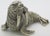 Silver 3-Oz. Vintage Italian Handmade Genuine Silver Walrus Large Figurine by Mario Cerreti of Arezzo, 1950s Heavy Solid 800 Silver Statue Decor For Sale - Image 8 of 14