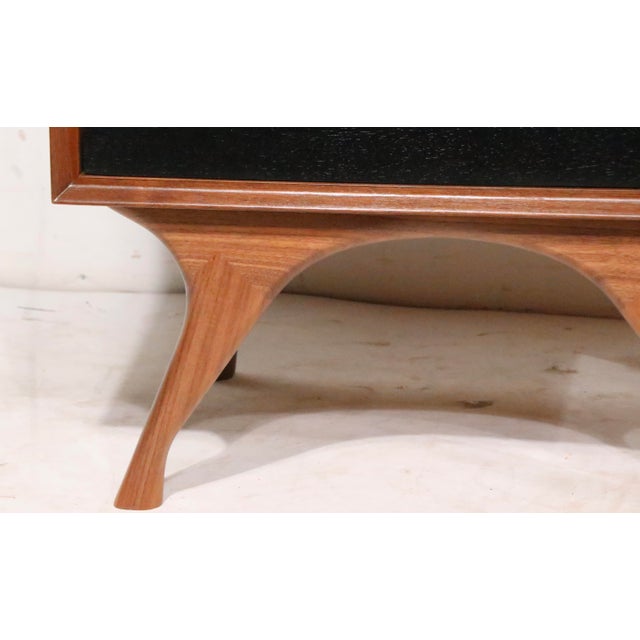 1950's Pair of Nightstands Newly Refinished For Sale - Image 14 of 17