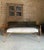 Arteriors Brass Bench Reupholstered in Blush Linen For Sale - Image 10 of 16