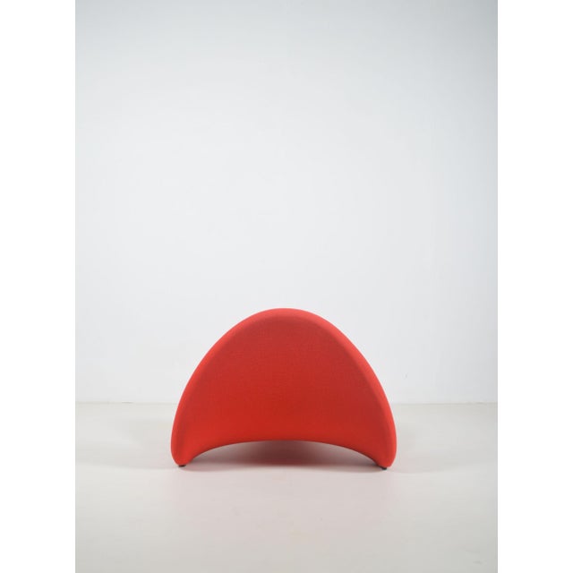 Artifort Red F577 Tongue by Pierre Paulin for Artifort For Sale - Image 4 of 10