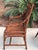 Vintage Chinoiserie Rattan Bamboo Armchairs Woven Cane Seat & Backrest 1970s For Sale In Savannah - Image 6 of 14