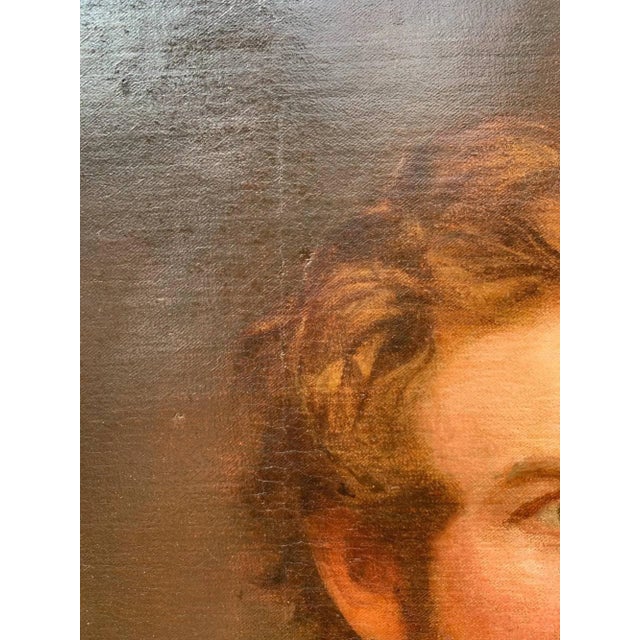 Original 1860 Famous American Artist Henry Peters Gray (1819-1877) Oil on Canvas For Sale - Image 12 of 12