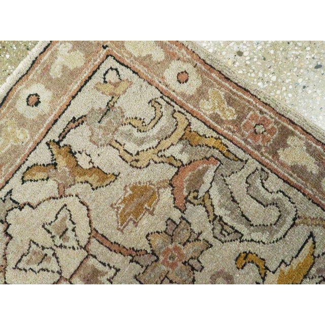 Galerie Shabab Collection Early 20th Century Indian Lahore Throw Rug For Sale - Image 4 of 6