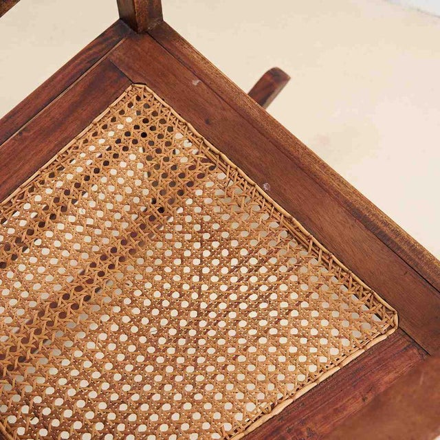 Vienna Straw Rocking Chair, Early 1900s For Sale - Image 6 of 7