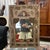 Hand Made Metal Frame Mirror on Custom Lucite Stand For Sale - Image 12 of 12