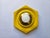 Mid-Century Modern Mid-Century Yellow Ceiling Lamp, Italy, 1970s For Sale - Image 3 of 15