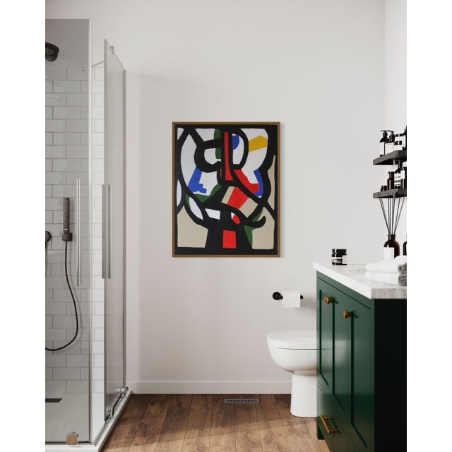Textile Bodasca, Primary Colors, 2026, Canvas For Sale - Image 7 of 13