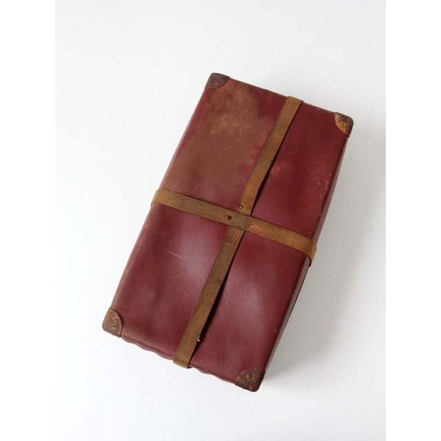 Mid-Century Vulcanized Fiber Mailing Box For Sale - Image 9 of 10