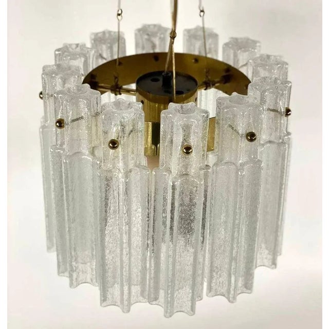 Vintage chandelier from kalmar lighting, 1970s. a beautiful pendant light, manufactured by kalmar austria, in the 1970s....
