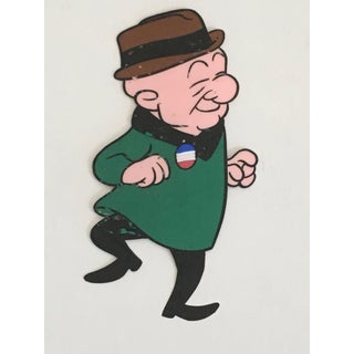 Jules Engel, Mr. Magoo Original Vintage Animation Cel Hand Drawing Painting For Sale