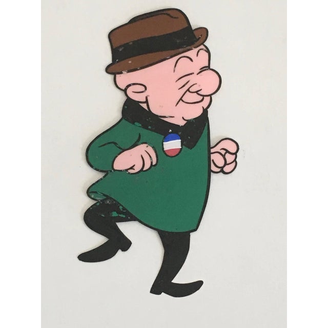 Jules Engel, Mr. Magoo Original Vintage Animation Cel Hand Drawing Painting For Sale