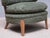 Vintage Lounge Chair in Green Pierre Frey Tweed and Beech by Otto Schulz, Sweden, 1940s For Sale - Image 15 of 17