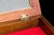 Wood Vintage Tabletop Burl Wood and Glass Keyed Collector’s Display Box For Sale - Image 7 of 18
