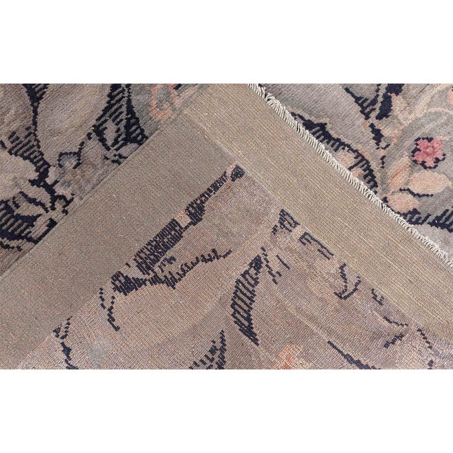 Late 19th Century Early 20th Century French Savonnerie Rug For Sale - Image 5 of 8