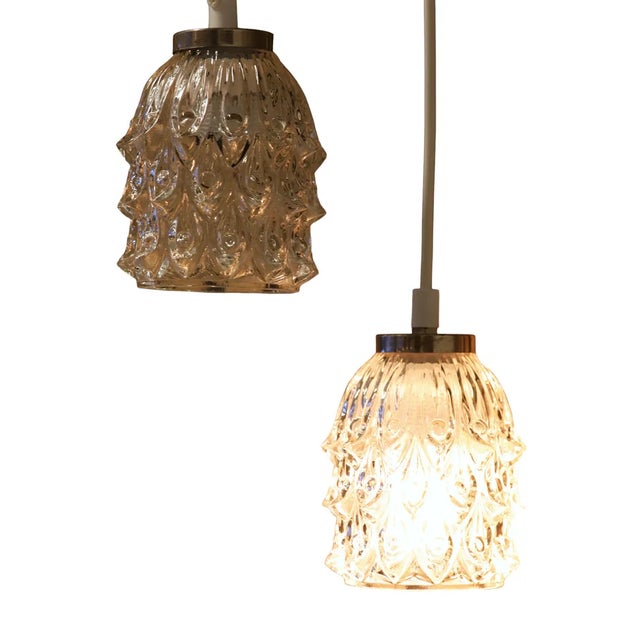 Metal Vintage Hanging Window Lamp, 1960s For Sale - Image 7 of 10