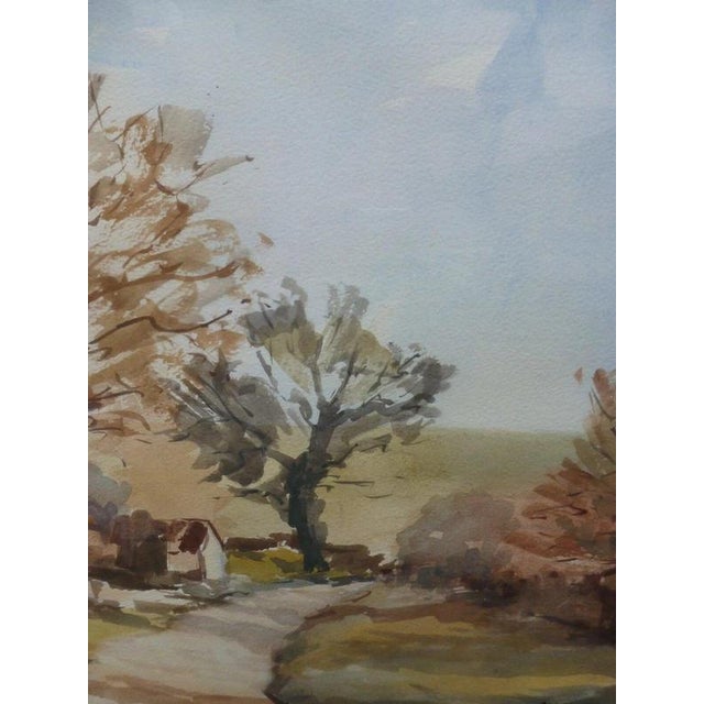 Janet Redden, Near Warbleton, Sussex, 1960s, Watercolour For Sale - Image 10 of 13