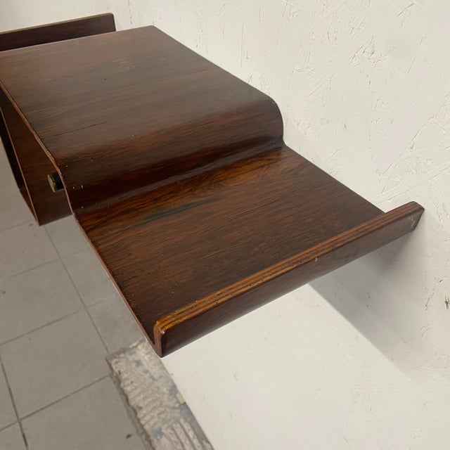 Brown Hanging Magazine Rack from Eugenia Alberti Reggio and Rinaldo Scaioli, 1950s For Sale - Image 8 of 18