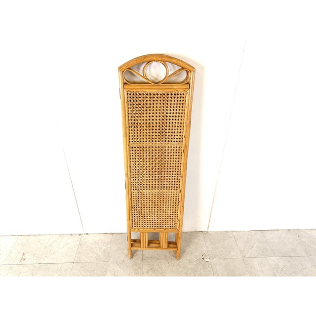 Bamboo Room Divider, 1970s, in Good conditions. Designed 1970 to 1979