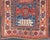 Textile Antique Caucasian Kazak Rug With Geometrics Medallions 4'4" X7'0" For Sale - Image 7 of 14