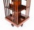 Antique 20th Century Edwardian Flame Mahogany & Inlaid Revolving Bookcase, 1890s For Sale - Image 6 of 11