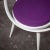 Wood Purple & White Circle Chair by Yngve Ekstrom for Swedese, 1960s For Sale - Image 7 of 8
