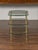 Mid-Century Modern Mid 20th Century Brass Three-Tiered Table with Glass Shelves and Foliage Motifs For Sale - Image 3 of 12