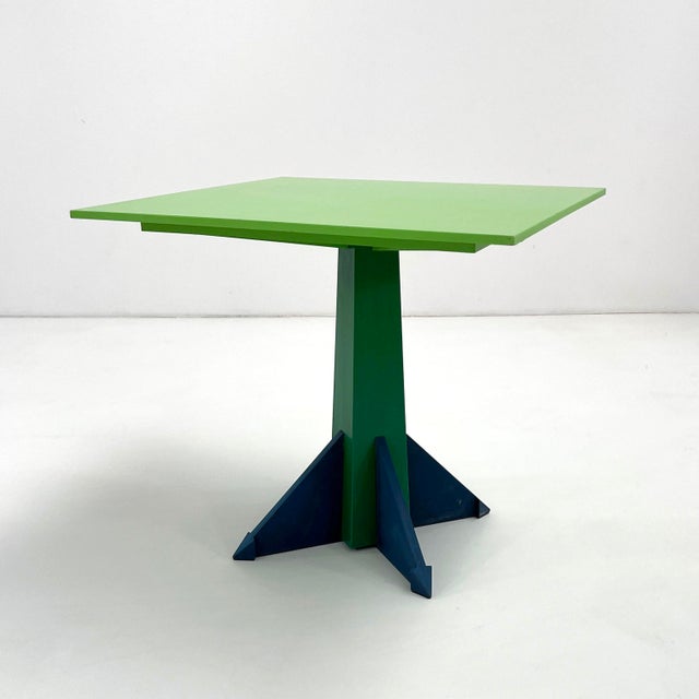 Green Dining Table Model 4310 by Anna Castelli for Kartell, 1980s For Sale - Image 6 of 12