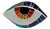Anti Evil Eye Mosaic #12 Wall Sculpture by Ruth Minola Scheibler For Sale