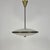 Metal Vintage Ufo Pendant Lamp by Pietro Chiesa for Fontana Arte, 1940s For Sale - Image 7 of 7