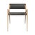 "Tmlss" Chair, With Bronze and Tailor Made Woven Leather For Sale - Image 4 of 8