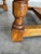 Pair of Dutch Colonial Style Vintage Oak Barrel Back Chairs For Sale - Image 12 of 12