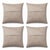 Turkish Oushak Lumbar Kilim Pillow Cover 16'' X 16'' & 24'' X 16'' - Set of Four For Sale - Image 4 of 4