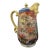 Lavish Kisen Kiln Japanese Imari Arita Ware Porcelain Gold Face Spout Pitcher For Sale